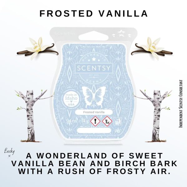 Frosted Vanilla Scentsy Bar