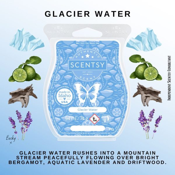 Glacier Water Scentsy Bar