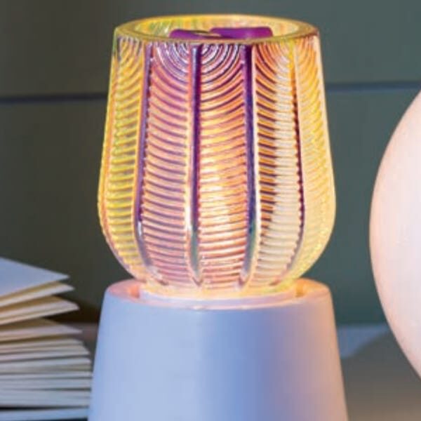 Pearled Gatsby Scentsy Mini Warmer with Tabletop Base