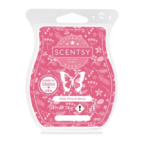 Pink Pine & Berry Scentsy Bar