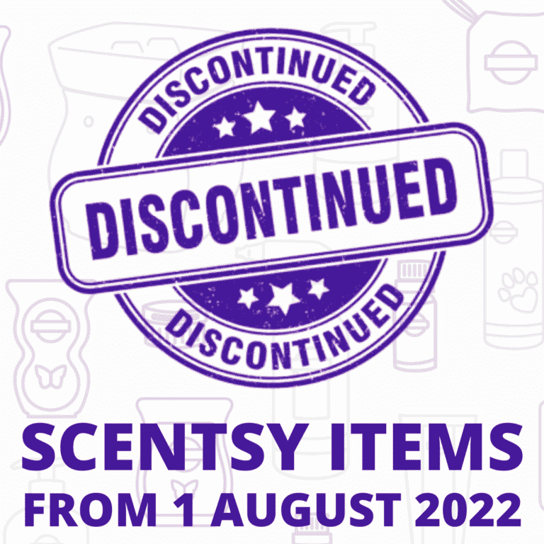 Discontinued Scentsy Products From August 1st 2022