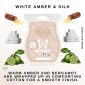 White Amber & Silk Scentsy Wax Bar