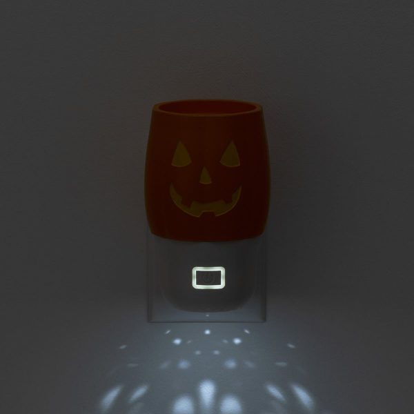Jack-o’-Lantern Wall Fan Diffuser with Light Dark Setting