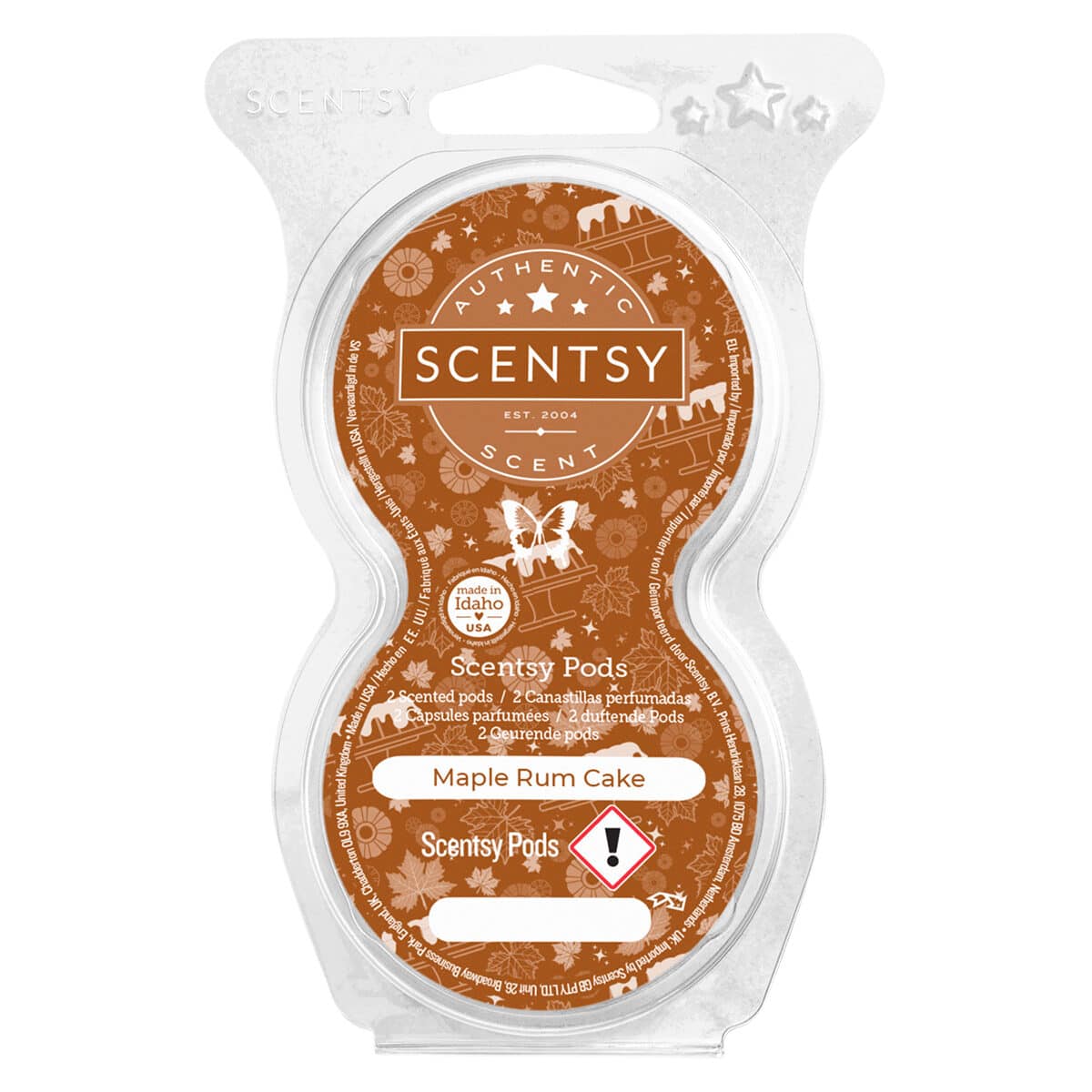Maple Rum Cake Scentsy Pod Twin Pack