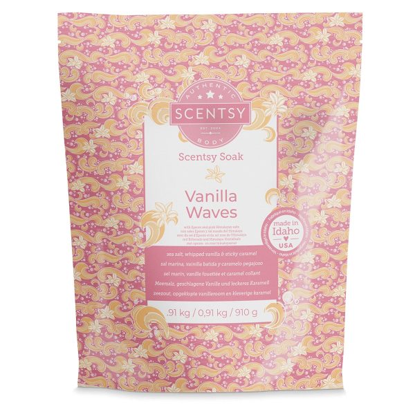 Vanilla Waves Scentsy Soak