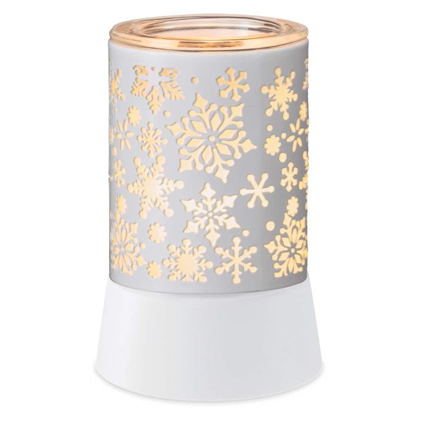 Catching Snowflakes Mini Warmer with Tabletop Base