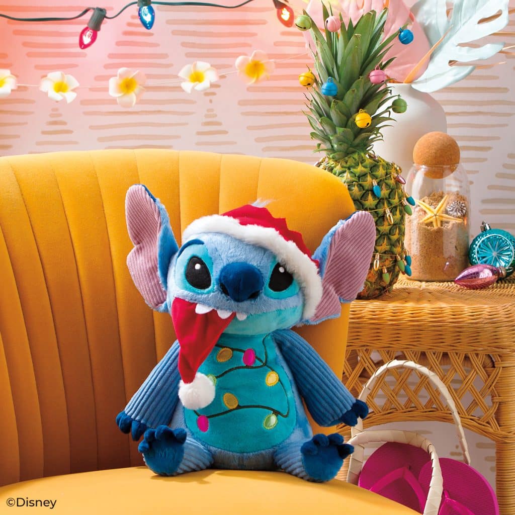 Disney Christmas Santa Stitch Scentsy Buddy