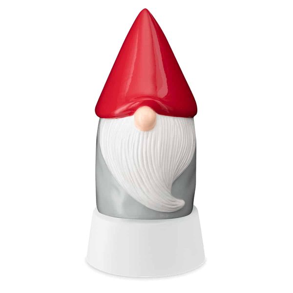 Gnome for the Holidays Mini Warmer with Tabletop Base
