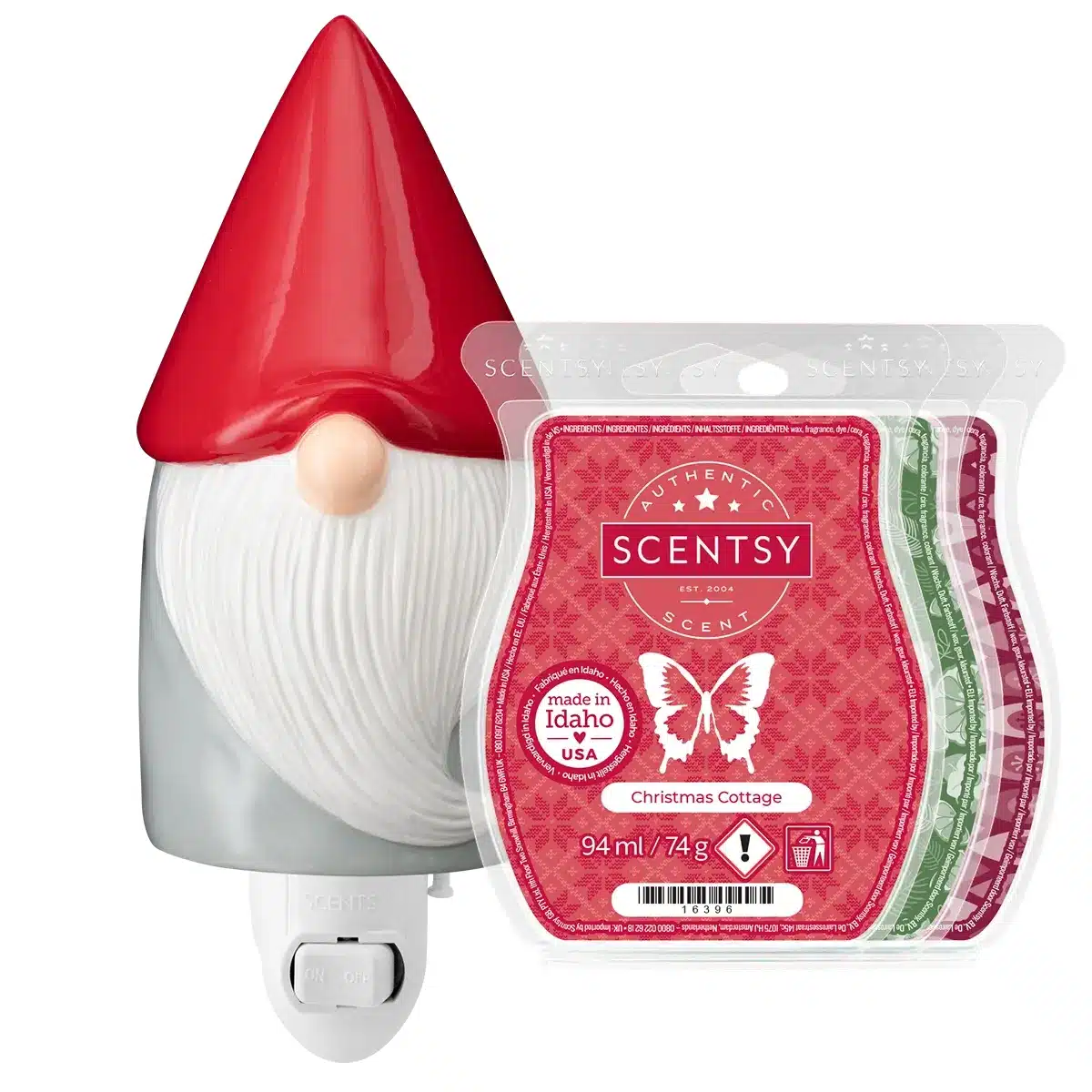 Gnome for the Holidays Scentsy Plugin Mini Warmer with 3 FREE Bars Gnome for the Holidays Scentsy Plugin Mini Warmer with 3 FREE Bars