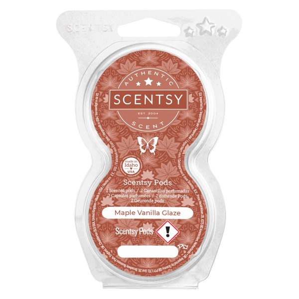 Maple Vanilla Glaze Scentsy Pod Twin Pack