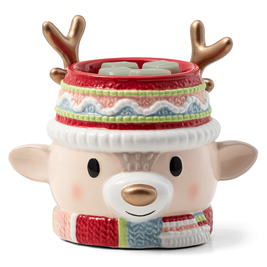 Scentsy Retro Reindeer Warmer New For 2023 Christmas Collection.png