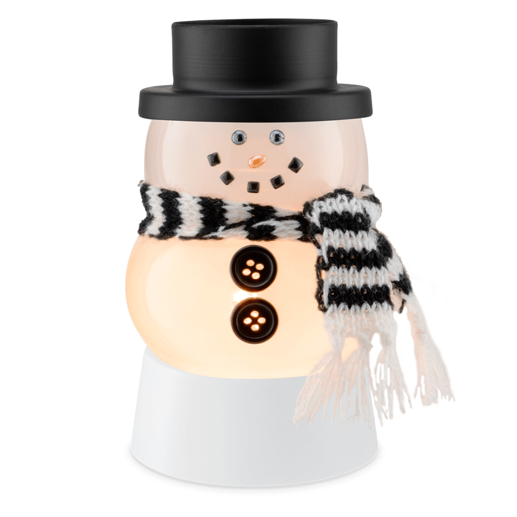 Scentsy Snow Cute Tabletop Warmer - New For 2023 Christmas Collection