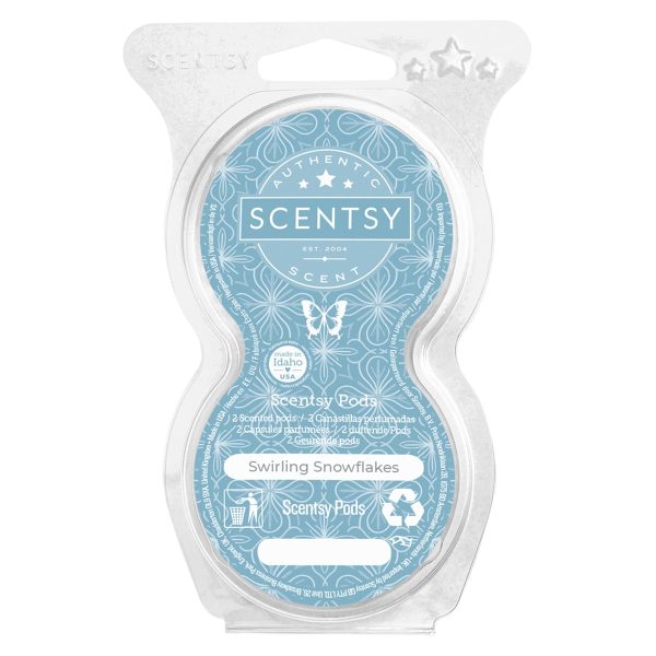 Swirling Snowflakes Scentsy Pod Twin Pack