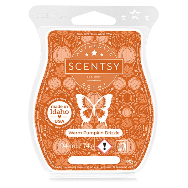 Warm Pumpkin Drizzle Scentsy Bar