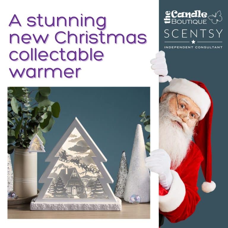 A stunning new Christmas collectable warmer – All Through The Night Scentsy Warmer