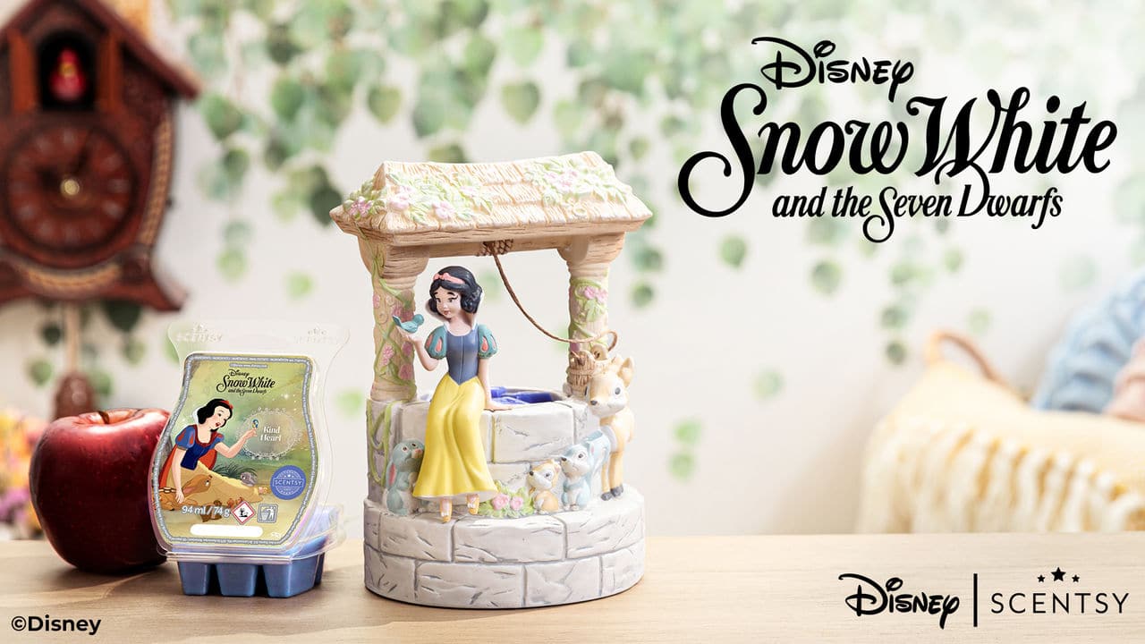 Scentsy Disney Snow White Warmer & Wax