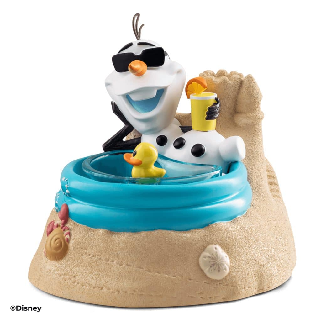 Disney Olaf − Scentsy Warmer + free Olaf – Scentsy Buddy Clip