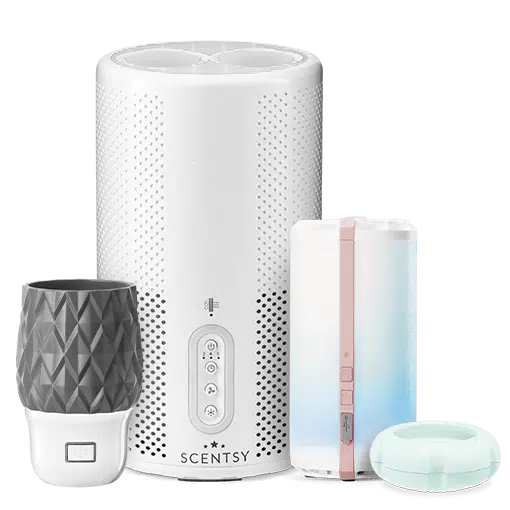 How It Works Scentsy Fans, Purifier + Pods Step 1