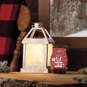 Winter Retreat Scentsy Warmer Styled