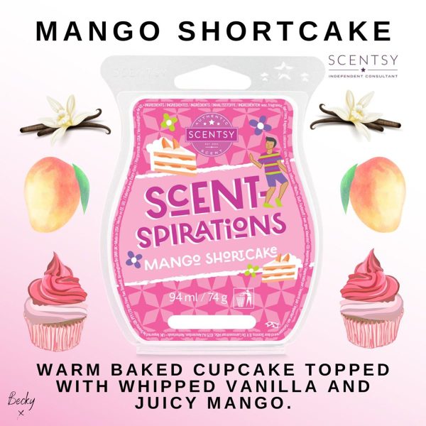 Mango Shortcake Scentsy Bar
