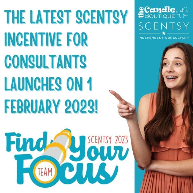 The latest Scentsy Incentive For Consultants launches on 1 February!