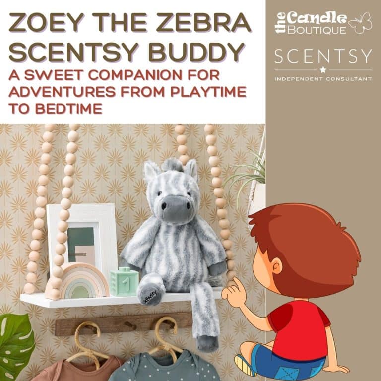 Zoey the Zebra Scentsy Buddy – A sweet companion for adventures from playtime to bedtime
