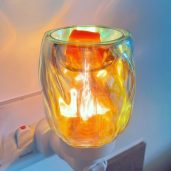 Bubbled Iridescent Scentsy Plugin Mini Warmer