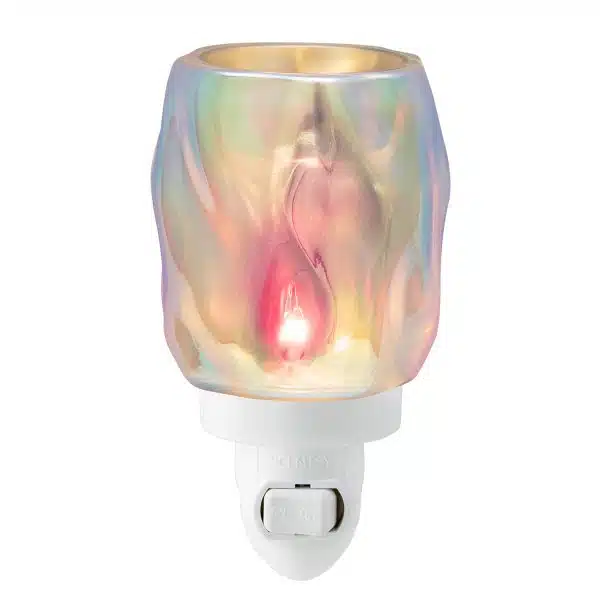 Bubbled Iridescent Scentsy Plugin Mini Warmer