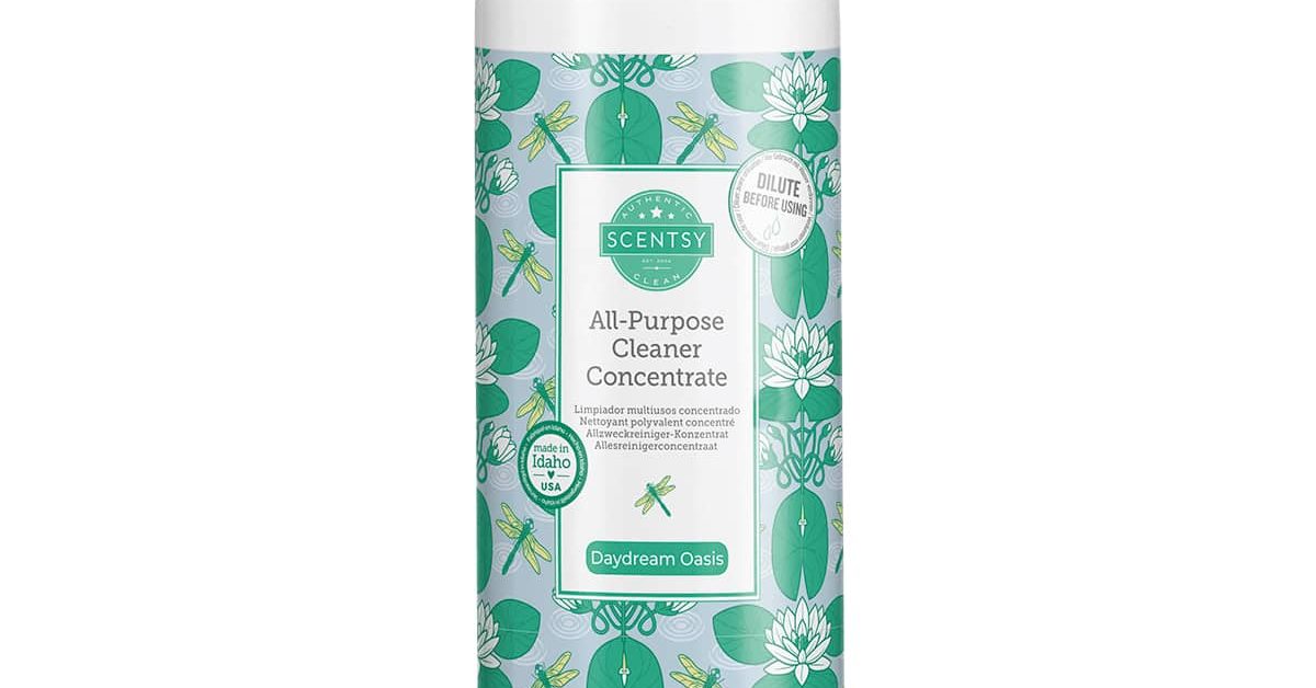 Daydream Oasis AllPurpose Scentsy Cleaner Concentrate The Candle