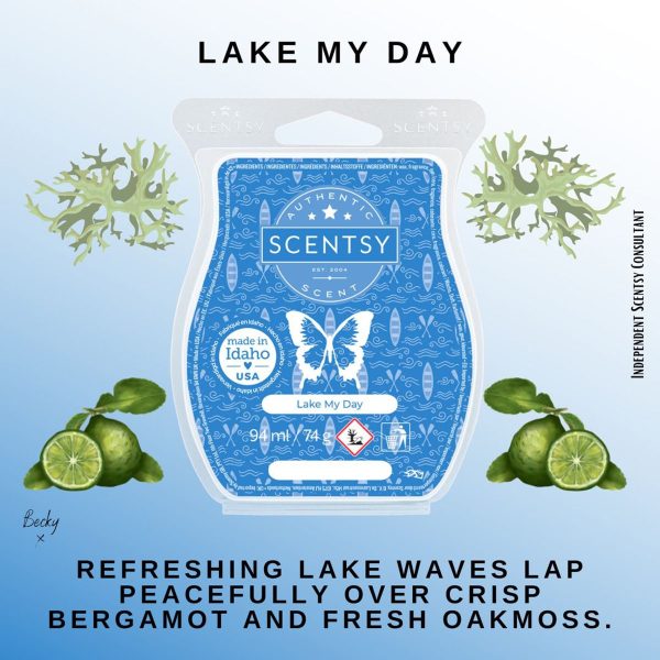 Lake My Day Scentsy Bar