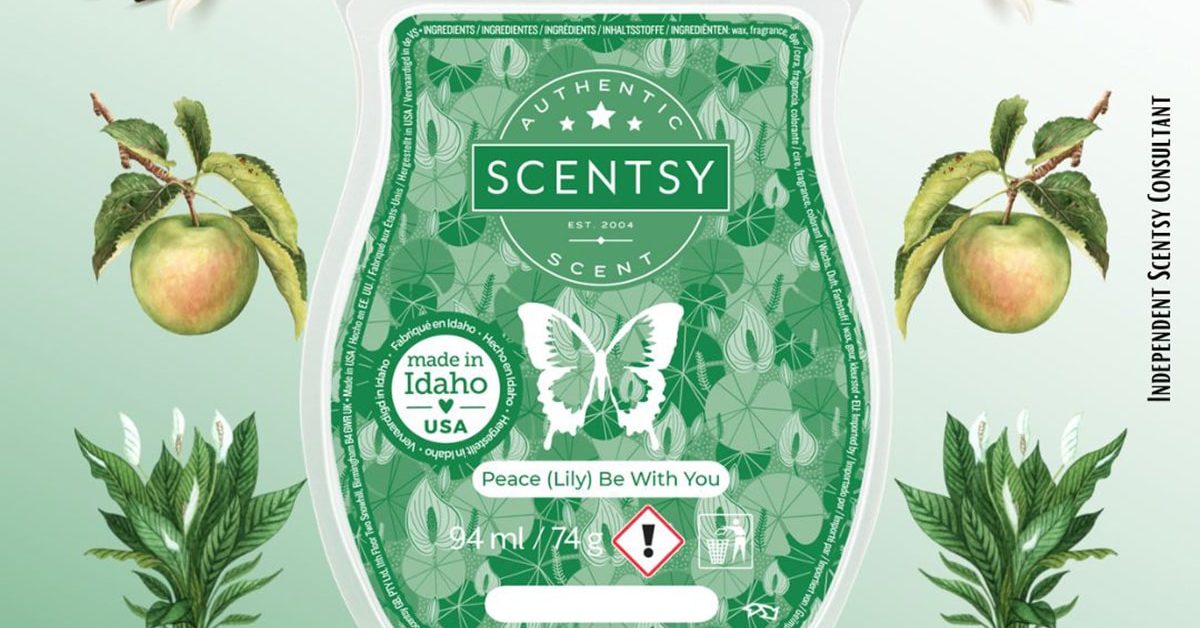 Peace (Lily) Be With You Scentsy Wax Bar