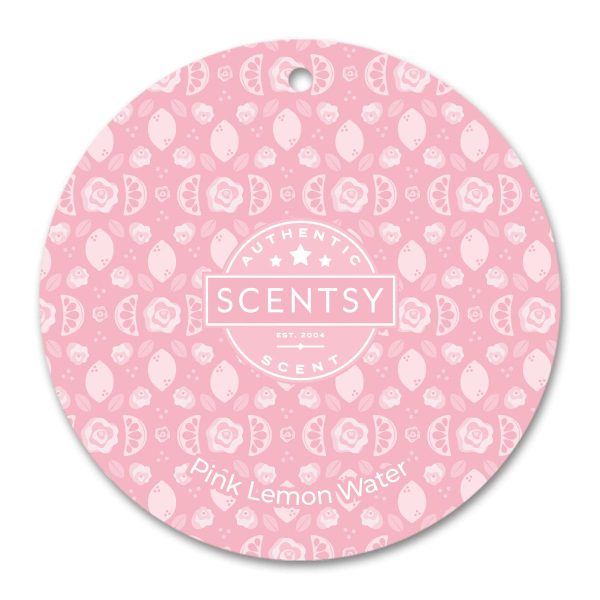 Pink Lemon Water Scent Circle