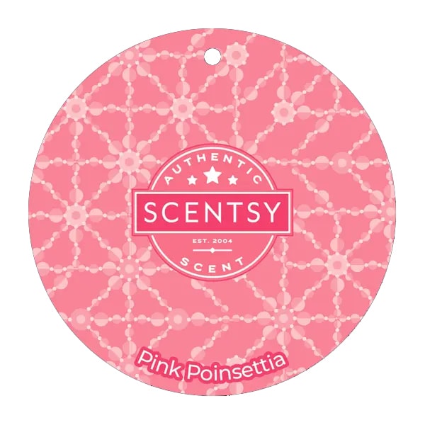 Pink Poinsettia Scent Circle
