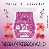 Raspberry Hibiscus Tea Scentsy Bar