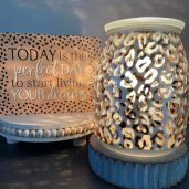 Savanna Scentsy Warmer Real Life Picture