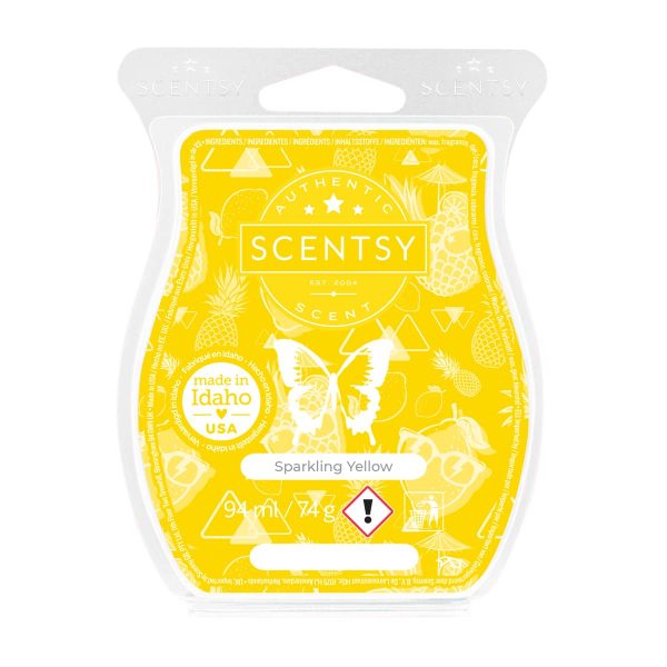 Sparkling Yellow Scentsy Bar