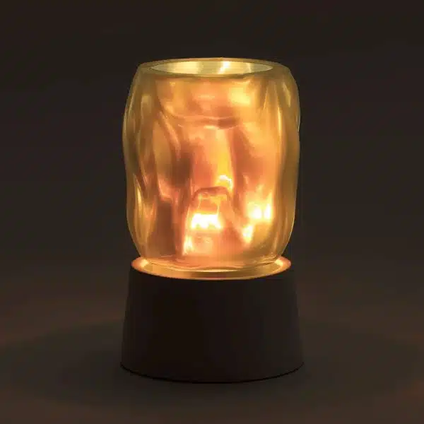 Bubbled – Iridescent Scentsy Mini Warmer with Tabletop Base Dark Setting Bubbled – Iridescent Scentsy Mini Warmer with Tabletop Base Dark Setting