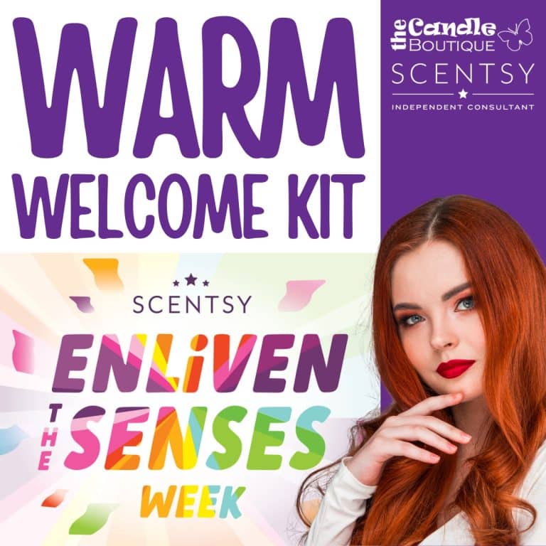 Celebrate Enliven the Senses Week at Scentsy with our new Warm Welcome Kit