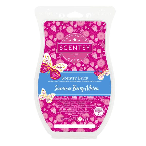 Summer Berry Melon Scentsy Brick