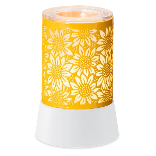 Toward the Sun Scentsy Mini Warmer with Tabletop Base