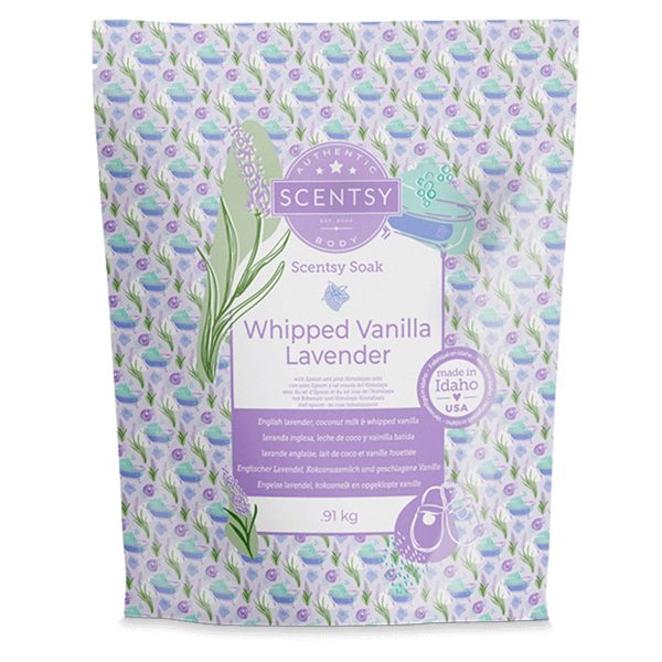 Whipped Vanilla Lavender Scentsy Soak