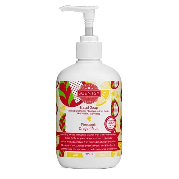 Pineapple Dragon Fruit Scentsy Hand Soap