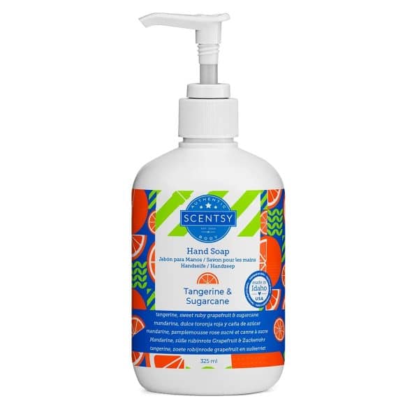 Tangerine & Sugarcane Scentsy Hand Soap