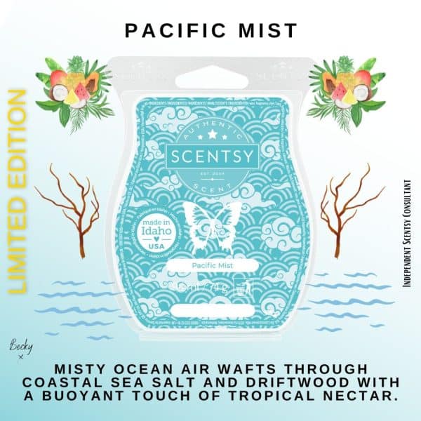 Pacific Mist Scentsy Bar
