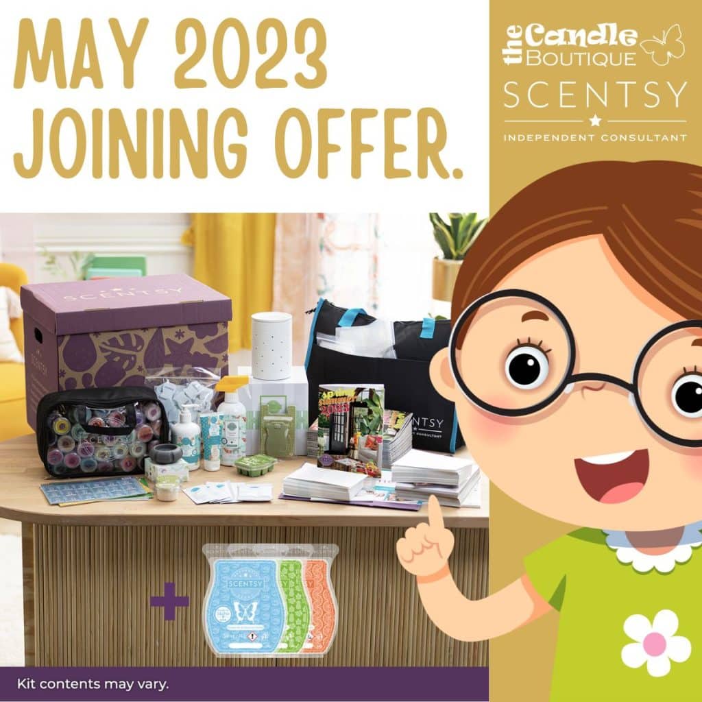 Scentsy May 2023 Free Bar Joining Offer