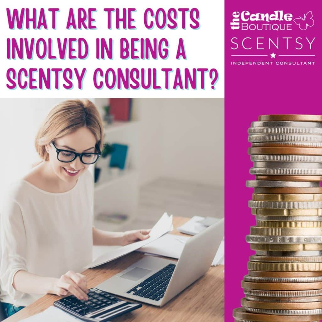What are the costs involved in being a Scentsy consultant?