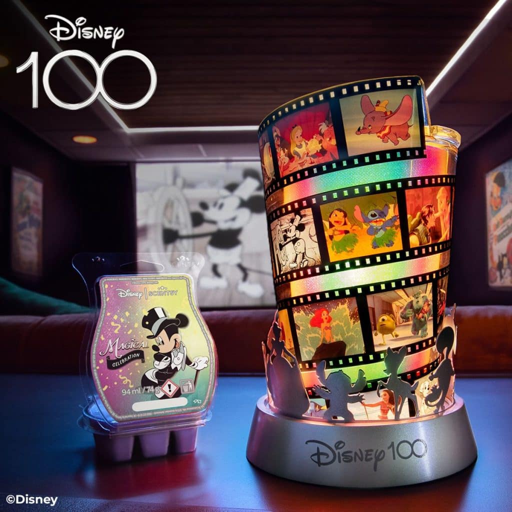Disney 100th Celebration Scentsy Warmer & Wax