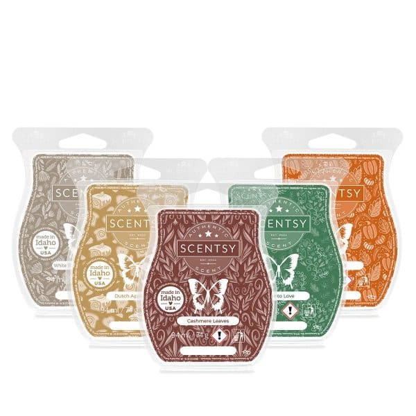 Autumn Scentsy 5 Bar Bundle