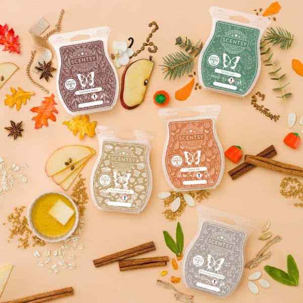 Autumn Scentsy 5 Bar Bundle Stylized