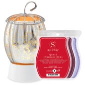 Fall Fairy Tale Pumpkin Mini Warmer with Tabletop Base with 3 FREE Scentsy Bars